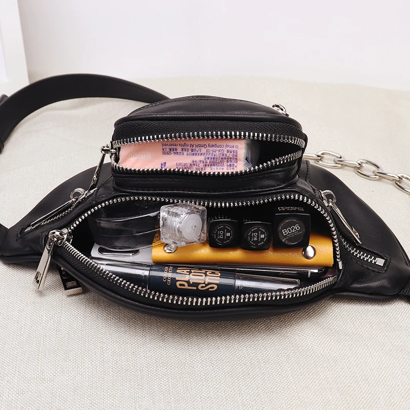 SHYMOON женские мини-сумки на талию брендовые дизайнерские поясные сумки модная