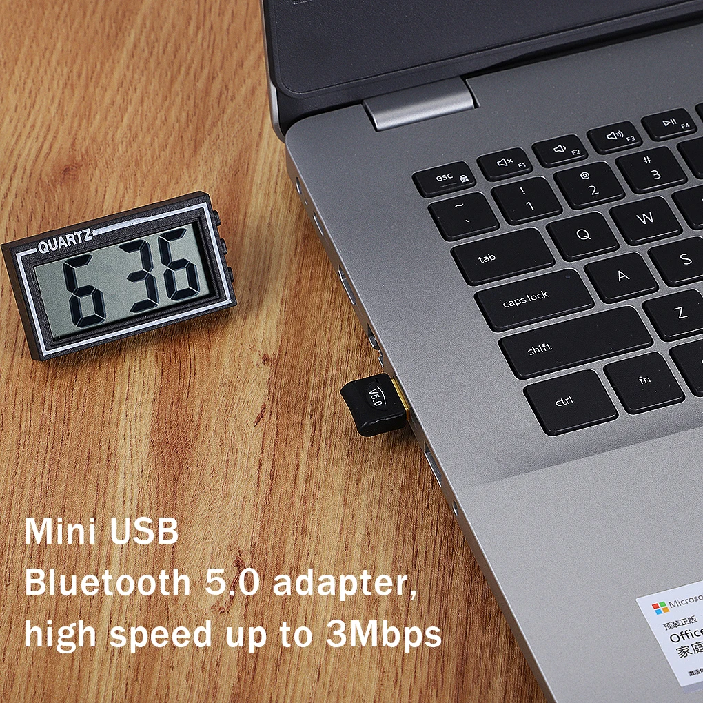 

Wireless Bluetooth 5.0 Audio Adapter Dual Mode Wireless Receiver Transmitter USB 2.0 3Mbps Computer Bluetooth Dongle