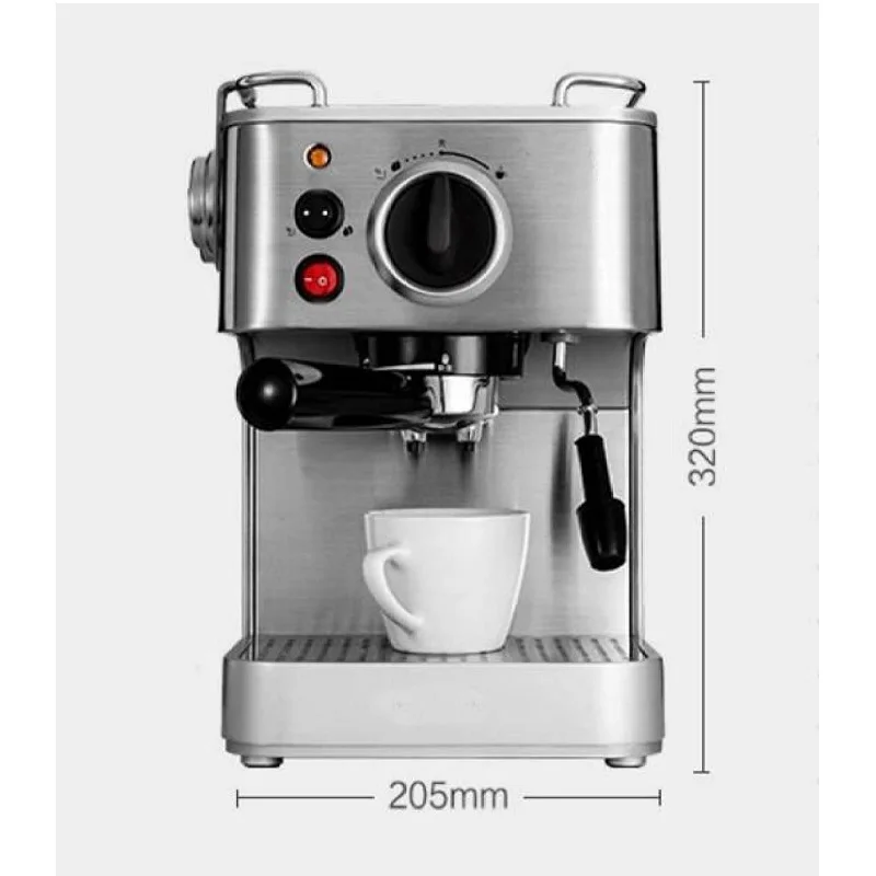 Полуавтоматическая Коммерческая кофемашина для приготовления капучино латте