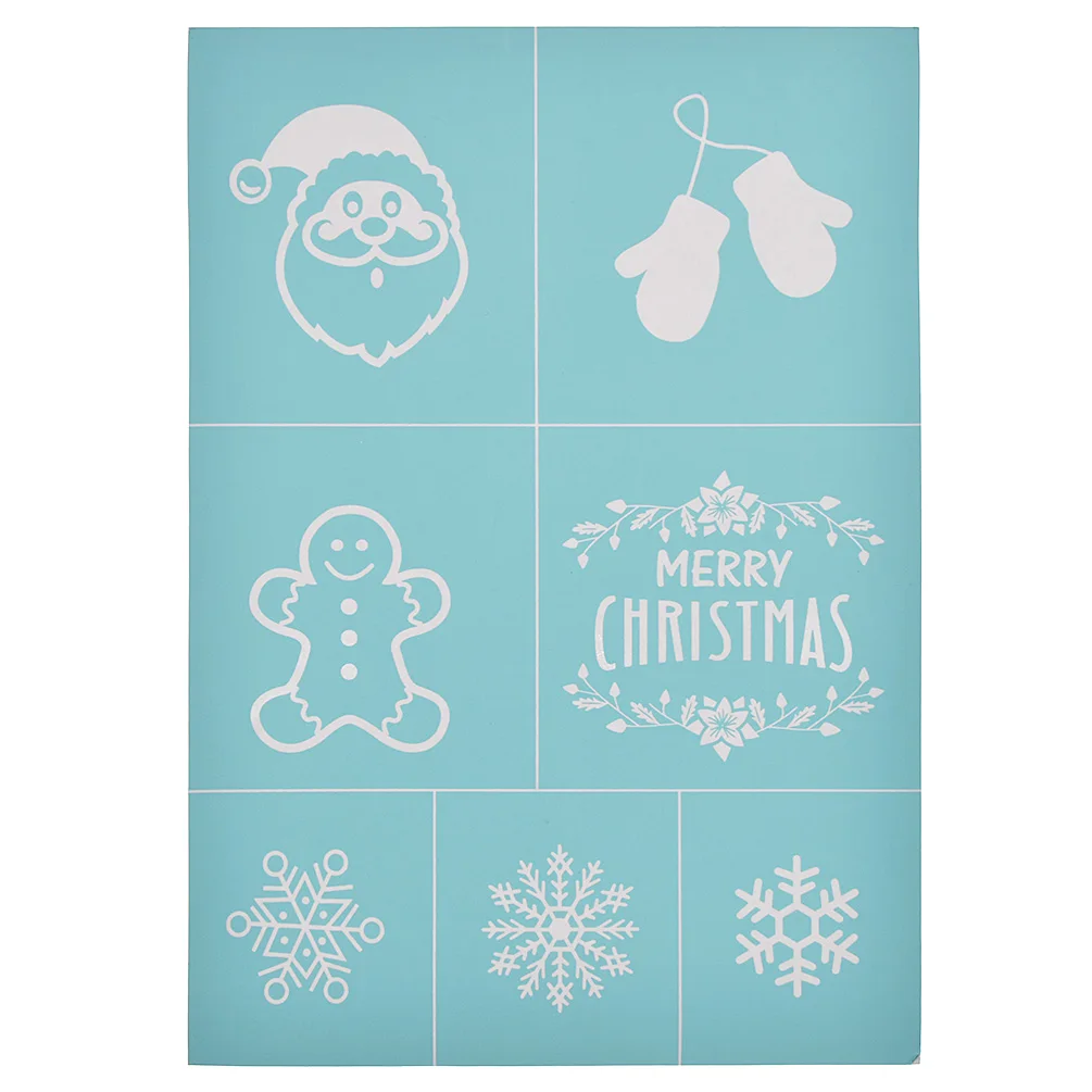 Lychee Life Merry Christmas трафаретная печать трафареты для краски украшения стен Diy Скрапбукинг ремесла