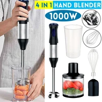 5 speeds electric blender 4 in 1 electric kitchen smoothies food mixer kitchen egg beater vegetable meat grinder chopper juicer