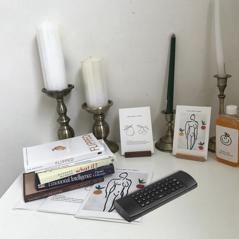 Портативный 2 4G беспроводной MX III TV box пульт дистанционного управления клавиатура