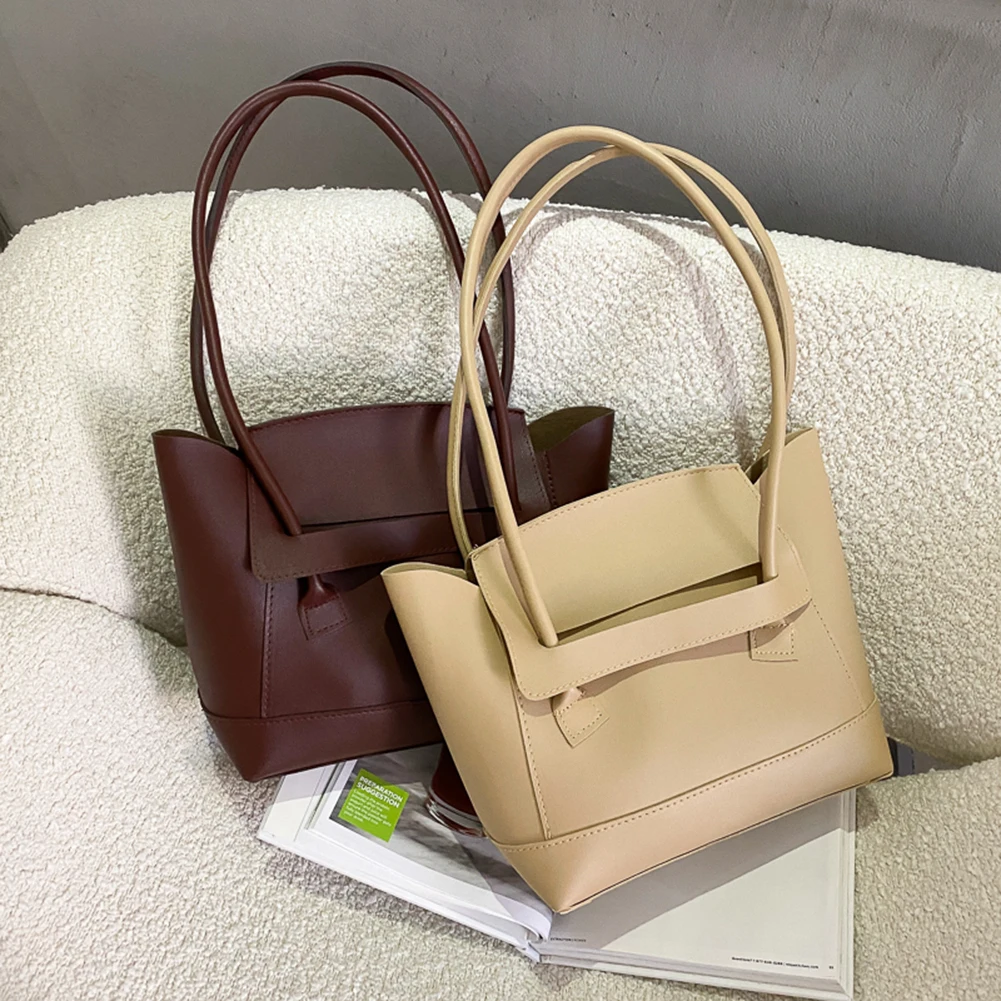 

PU Leather Soft Underarm Shoulder Messenger Bag Fashion Shoulder Soft Crossbody Bags Fashion Casual Women Totes Clutch Bag