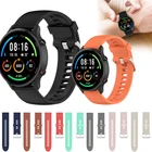 Ремешок силиконовый для Xiaomi MI Watch, цветной сменный Браслет для Huawei Watch GTGT 2 46 мм, 22 мм