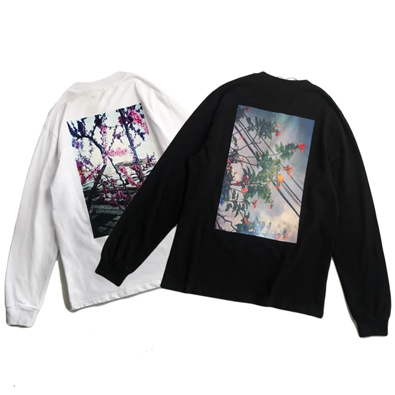 

FOG Double Line ESSENTIALS High Street Bottoming Shirt Fear of God Flower Men and Women Couples Long-sleeved T-shirt Tee