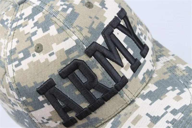 Новинка Мужская камуфляжная бейсболка армии США полицейская тактическая