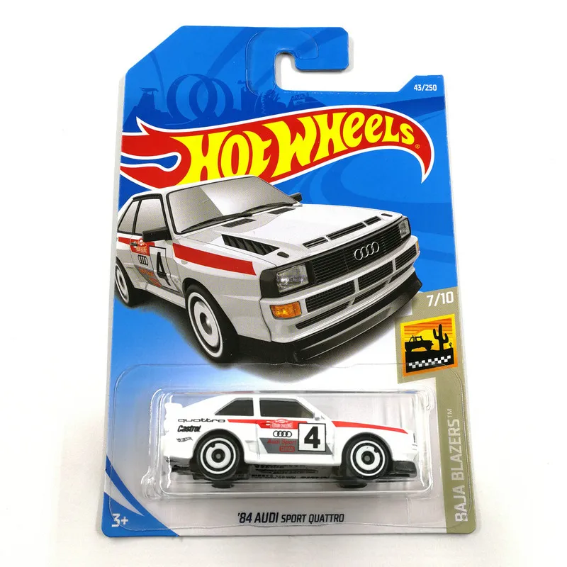 Горячие колеса 1:64 автомобиля (AUDI RS 5 COUPE) (84 AUDI SPORT QUATTRO) (17 6 AVANT) Коллекционное