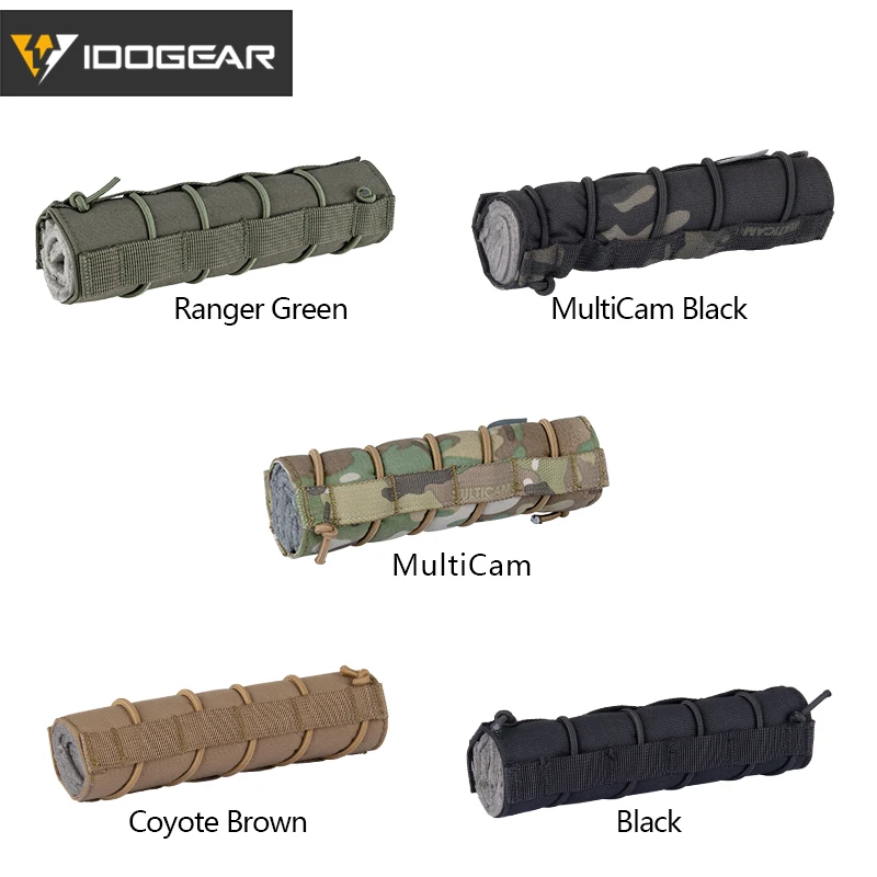 IDOGEAR7 &quot18 см глушитель тактический боевой подавитель Mirage Тепловая крышка