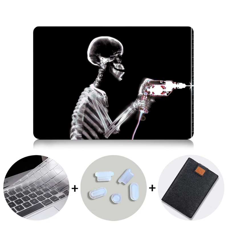 Жесткий чехол MTT с черным каркасом для Apple Macbook Pro 13 15 retina для Mac Book Air 11 12 13 защитный чехол для ноутбука - Цвет: MB07