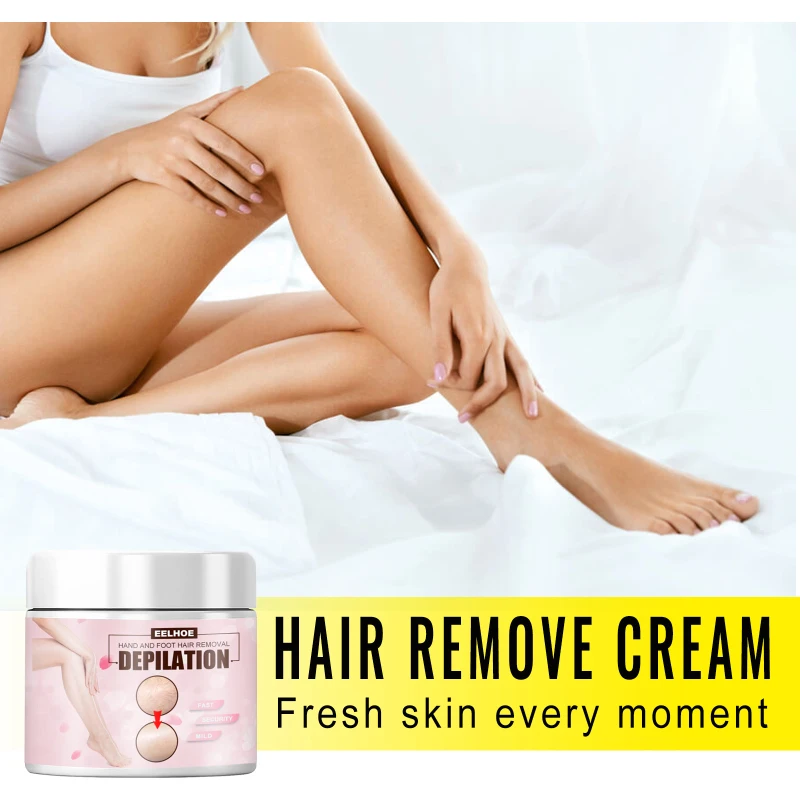 

EELHOE Hair Removal Cream Mild Non-irritating Fast Effective Depilatory Cream Beard Bikini Intimate Legs Body Armpit Painless