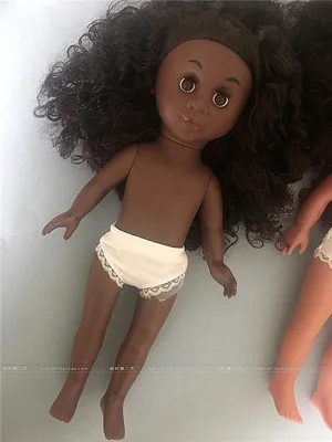 Оригинальная Милая большая кенийская кукла, черная Детская кукла, подарок на день рождения, рождественский подарок, коллекция