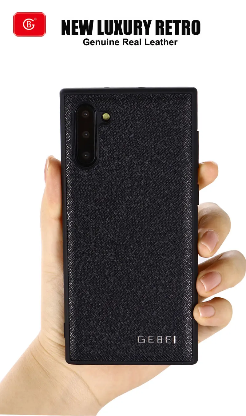 Брендовый чехол для телефона из натуральной кожи для samsung Galaxy Note 10 S10 Plus E, роскошная ультратонкая задняя крышка, противоударный защитный чехол s