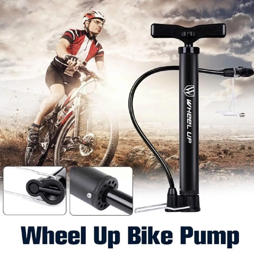 

Portable Mini Electric Bicycle Pump MTB Mountain Bike 120PSI Hand Pressure Pump Tire High Pump Cycling Air Car Ball Inflato P0M5