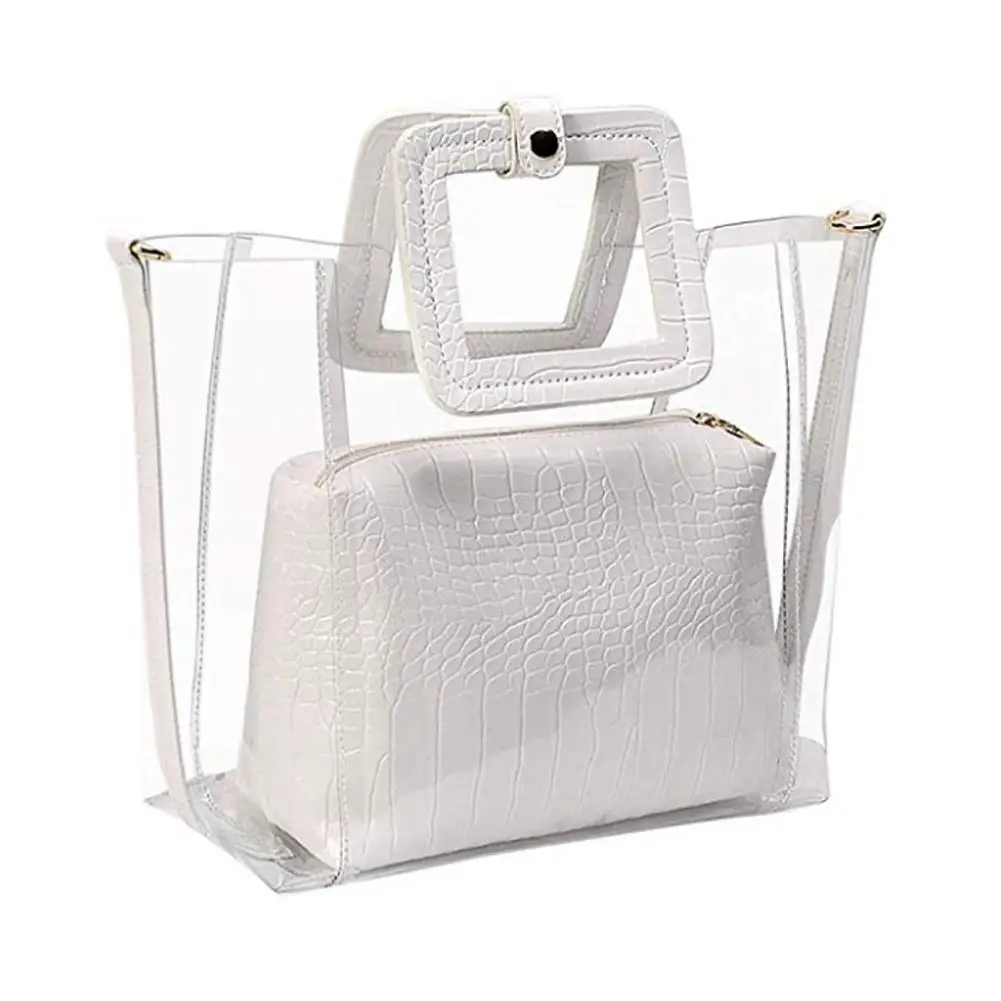 Женская сумка большая прозрачная сумка-шоппер для женщин Роскошные сумки