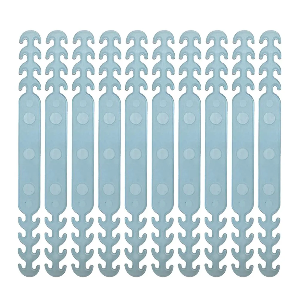 10 шт. удлинитель для маски на лицо ремешок крючок ушей Пластиковая регулируемая