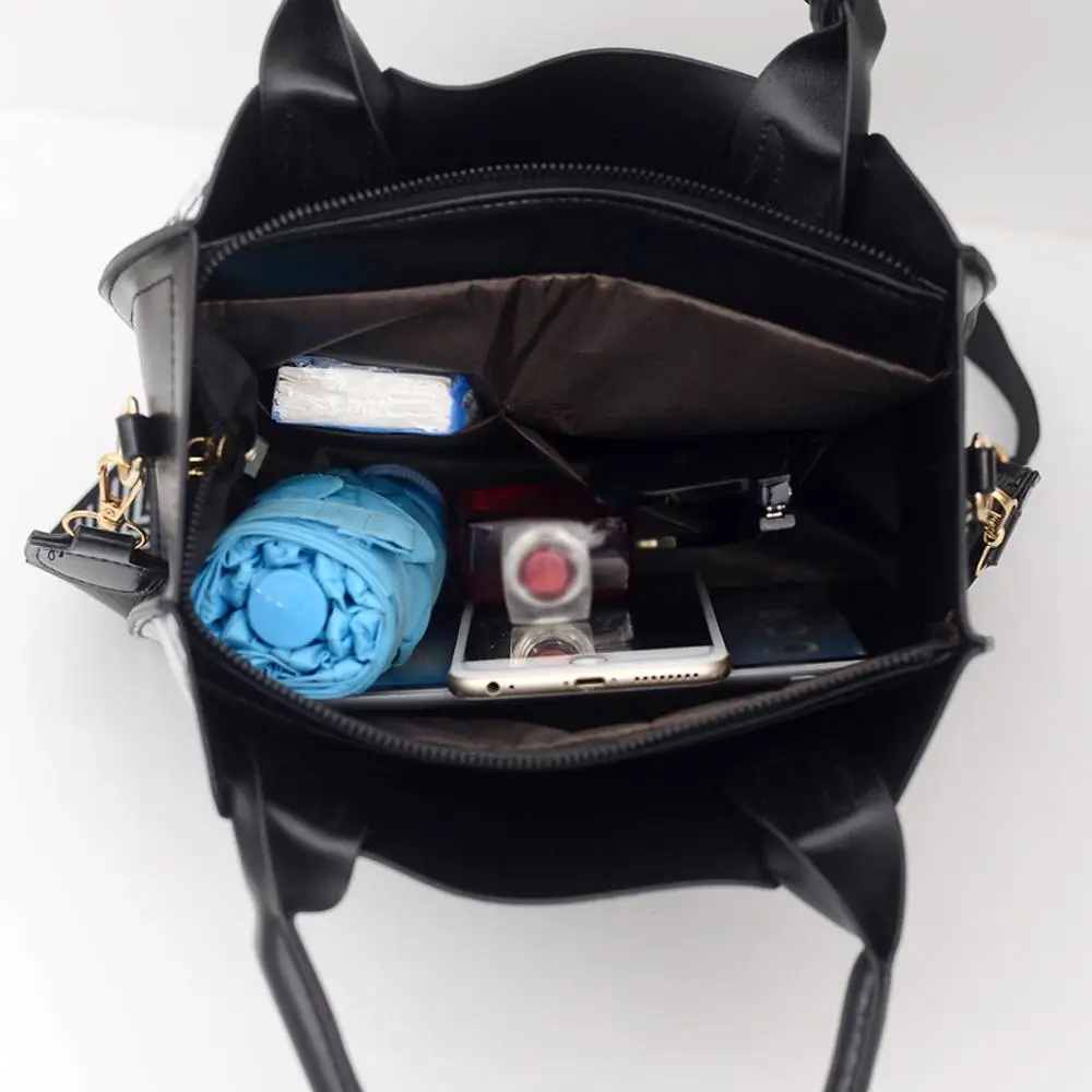 

Women Bag Shoulder Bag Handbag Fashion Travel Bag Large Capacity Female Multi-function Simple Wild Temperament Leather H1