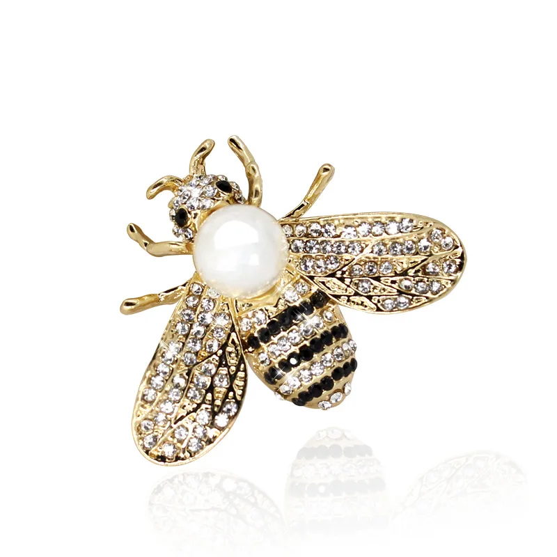 

Animal Brooch Pins For Women Bling Rhinestone Bee Spider Brooches Dragonfly Brooches Pin Jewelry Wedding Party Bijoux Best Gift