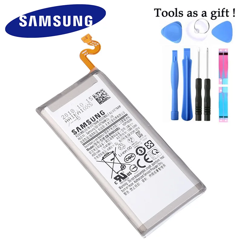 Сменный аккумулятор SAMSUNG оригинальный для Samsung GALAXY S9 Plus G9650 + G965F телефона на 3500 мА/ч