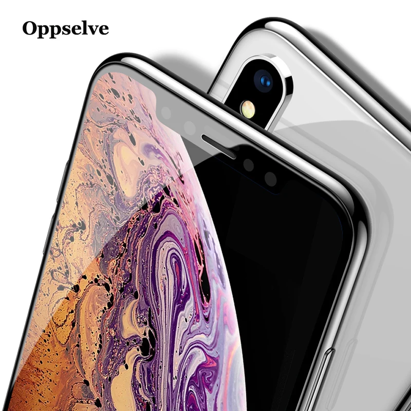 5D Screen Protector Tempered Glass For iPhone 11 Pro XS Max XR X 8 7 Plus Front Cover Protection Toughened Film iPhonX | Мобильные