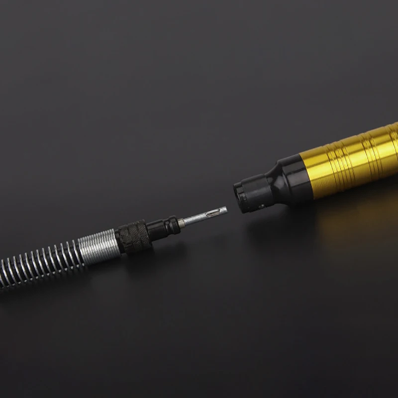 

Flexible Shaft for Electric Grinder, with 0.3-6.5mm Chuck Handle Extension Cable for Electric Drill Rotary Grinder Tool