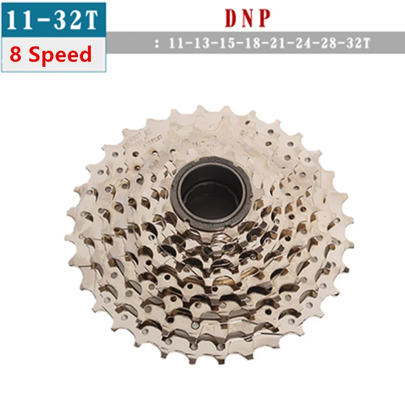 DNP MTB велосипед 7/8/9/10/21/24/27 скоростной спиннинг маховик 11 28T / 32T зубчатая цепь
