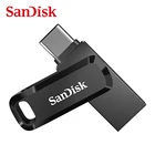 Флеш-накопитель SanDisk, Usb 3,1, двойной интерфейс, Usb Type-C, 32 ГБ, 64 ГБ, 128 ГБ, 256 ГБ, 150, МБс., для ПК на Android