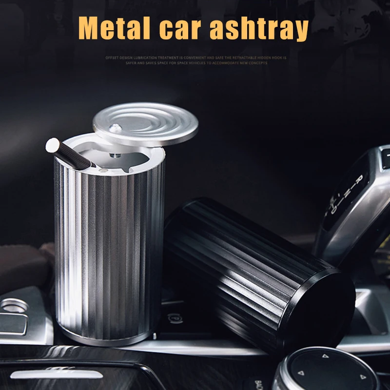 Металлическая Автомобильная Пепельница портативные аксессуары пепельница для