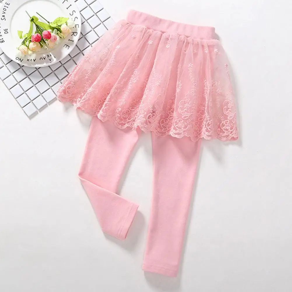 Милая юбка для девочек штаны на весну и осень темно синие серые брюки леггинсы