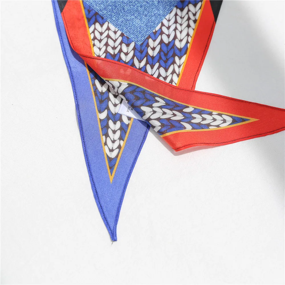 

28*106cm New Silk Diamond Scarf Silk Scarf Mulberry Silk Scarf Decorative Scarf Scarf