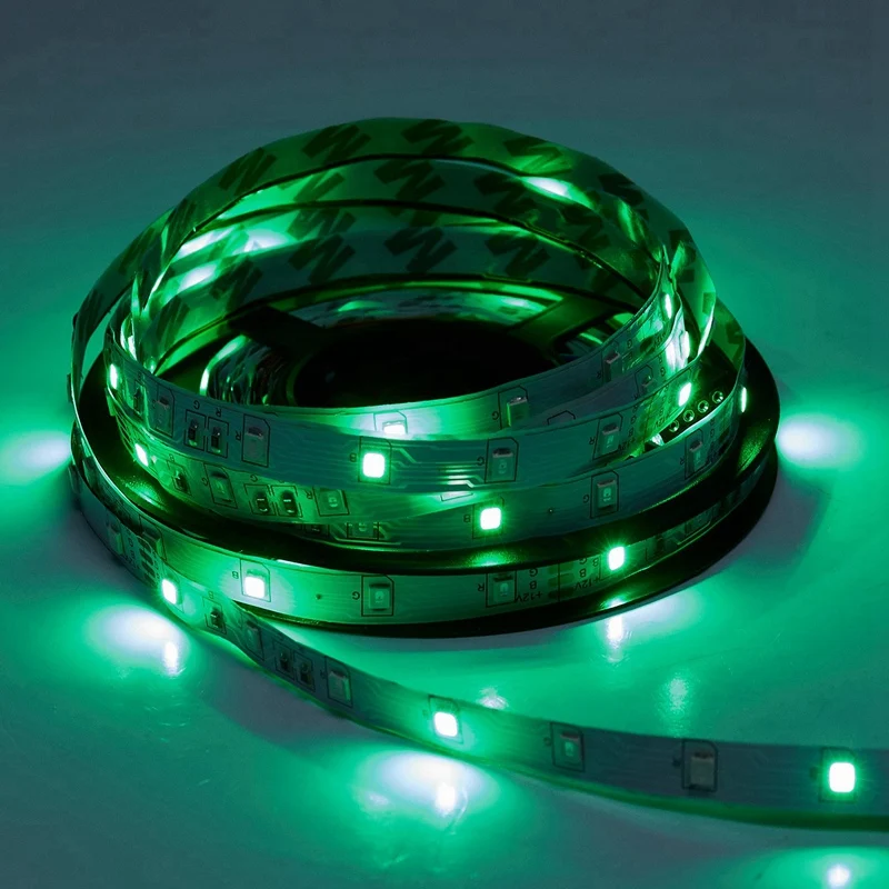 

10M 300Leds 3528 Smd Rgb Led Light Strip + 44 Key Ir Remote Controller Non-Waterproof Dc12V 60Leds Flexible Lighting Ribbon Tape