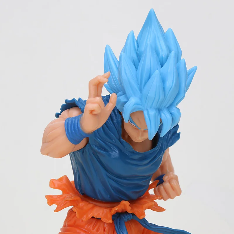 20 см Драконий жемчуг фигурка Супер Saiyan 4 Бог СС голубые волосы Гоку Драконий жемчуг Гоку Коллекционная фигурка игрушка