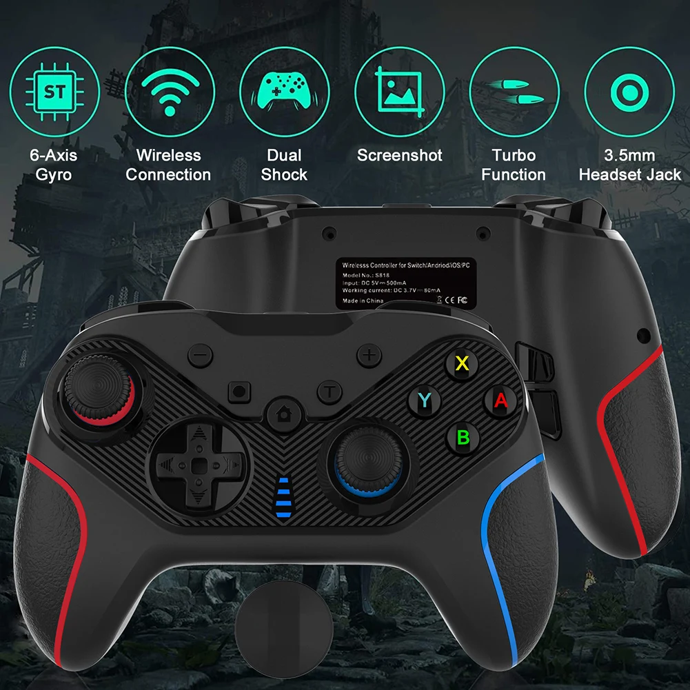 

NEW Wireless Controller For Switch, Professional Controller Remote Gamepad Joypad Joystick For Switch Console