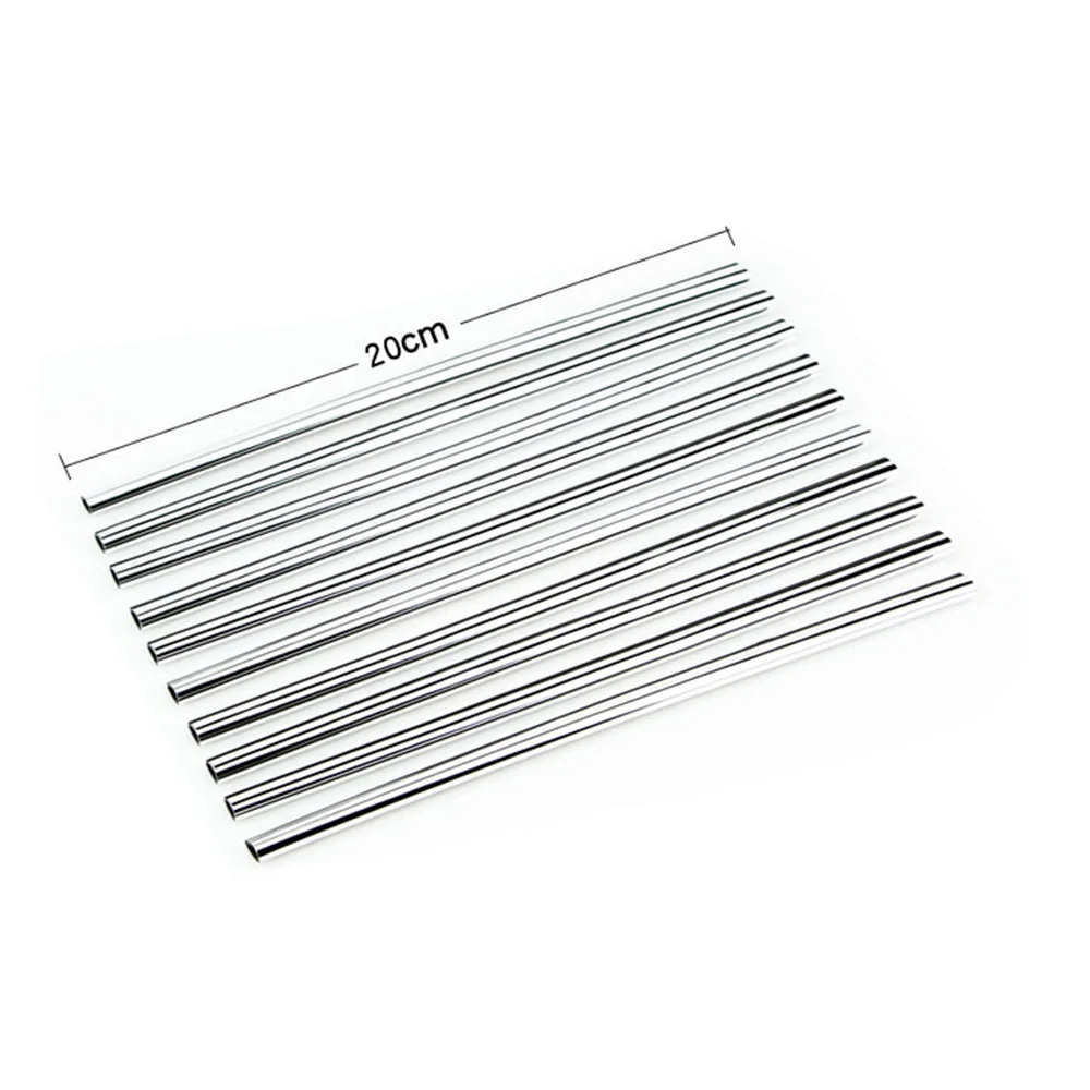 10Pcs U Shape Air Outlet Trim Strip 20CM X 7MM Interior Vent Grille Switch Rim Decoration DIY Car-styling | Автомобили и