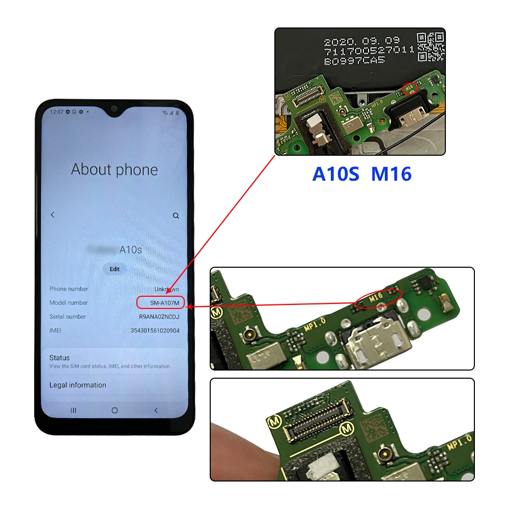 Najtaniej 50 Sztuk, Oryginalny Kabel USB ładowarka Stacja Dokująca Do ładowania Flex Dla Samsung Galaxy A10 A01 A11 A21S A31 A41 A51 A71 A30 A50 A70 A10S A20S A30S