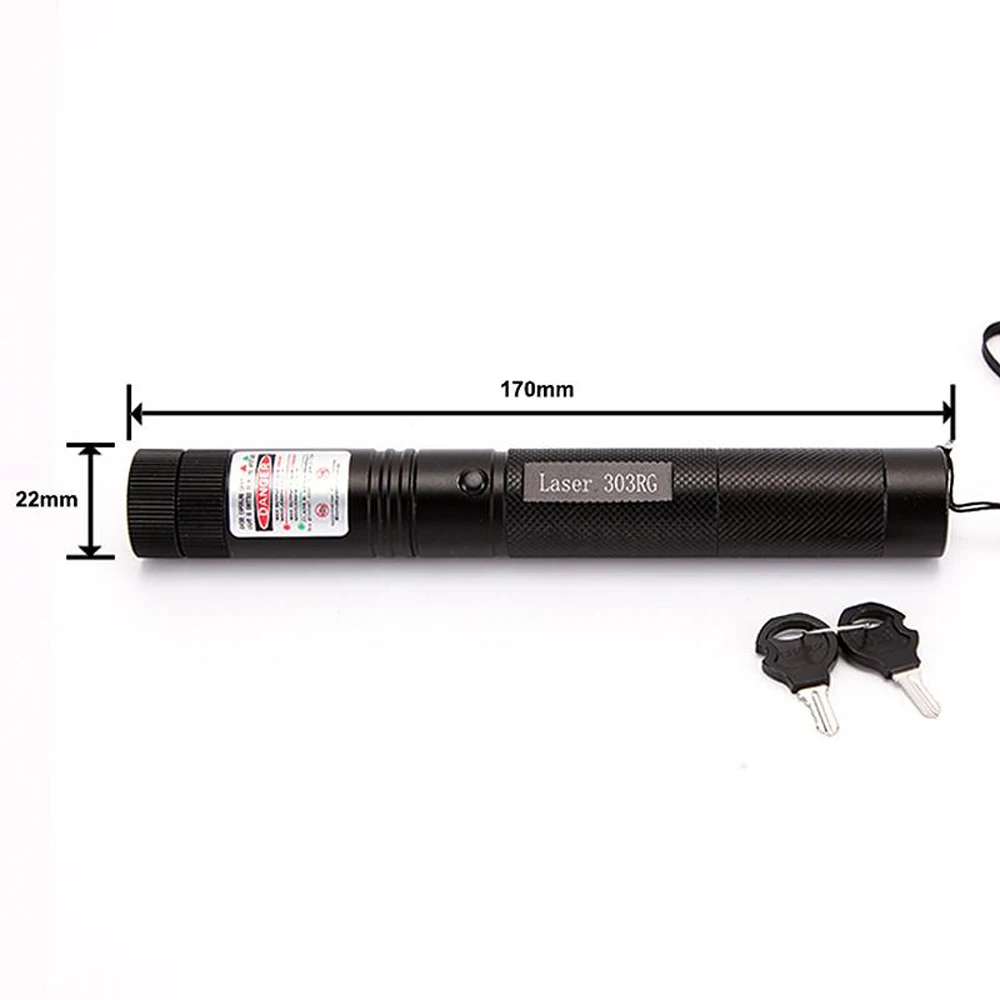 Высокомощные гибридные красные и зеленые лазерные указки 2 в 1 с регулируемым