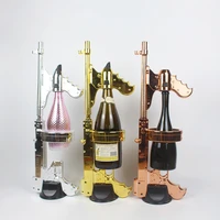 factory direct sales champagne spray gun hand alloy party drinks guns