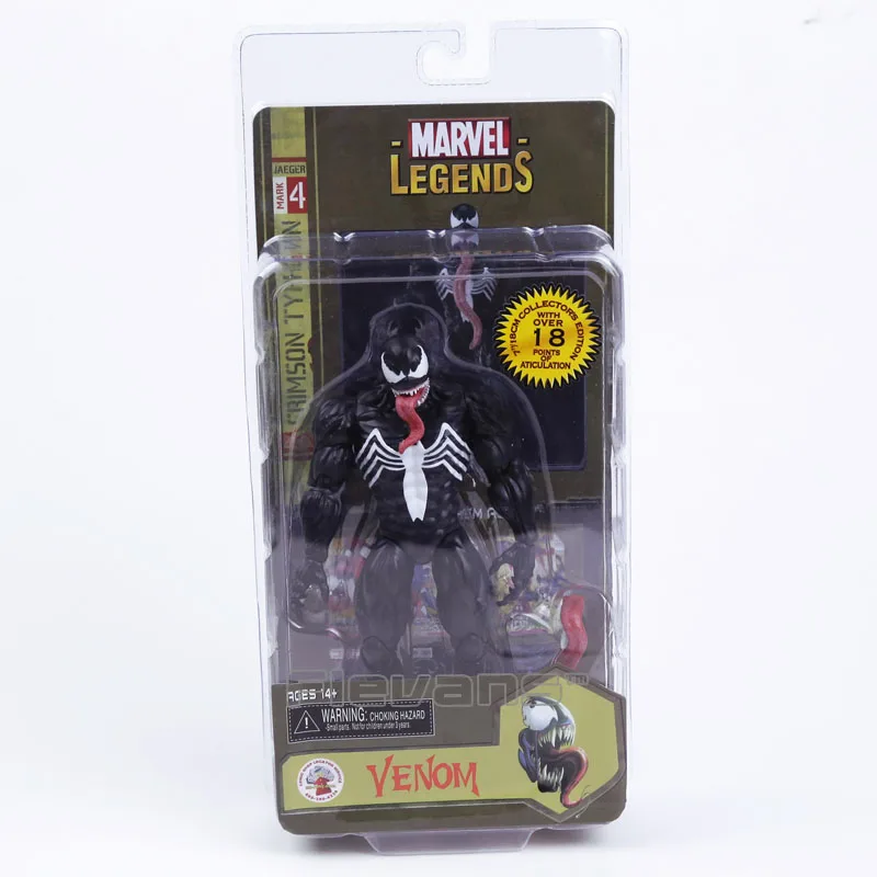NECA Marvel легенды Веном Человек паук ПВХ экшн фигурка Коллекционная модель
