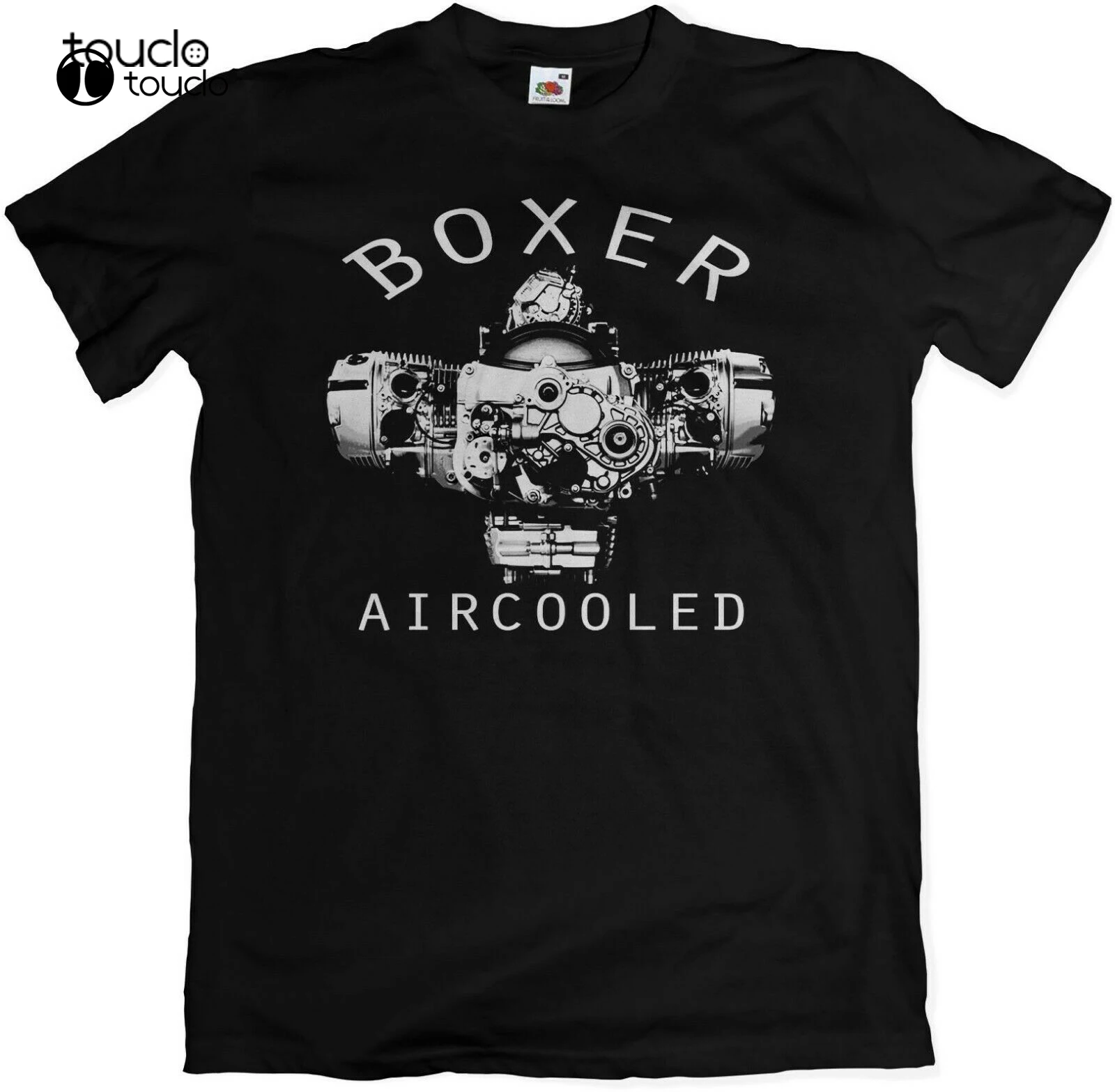 

Boxer Motorcycle Aircooled Engine T-Shirt Men Summer Round Neck Men'S Hipster Cool O Neck Tops Casual Men Tees Fashion Funny New