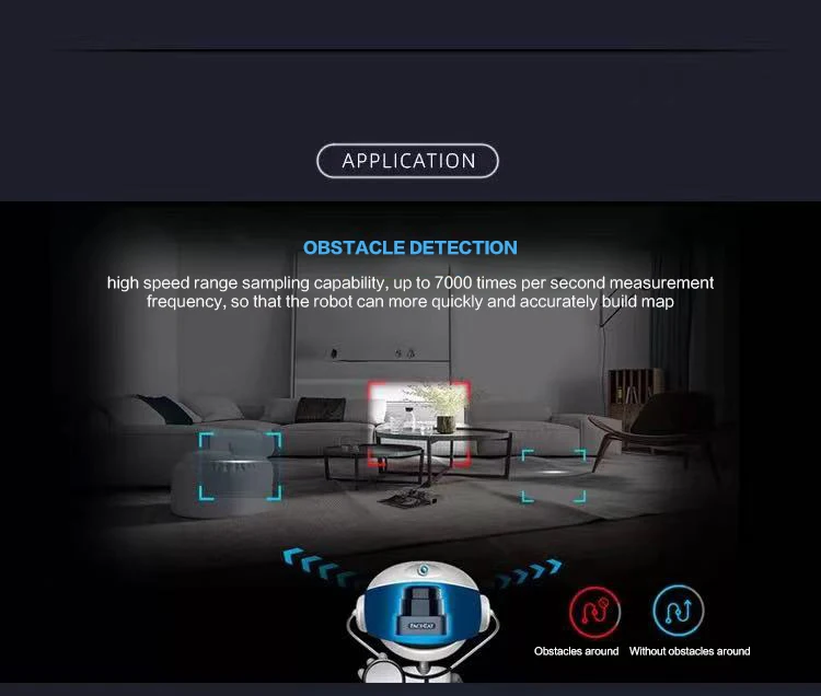 

2021 leeno 20m Waterproof Outdoor lidar sensor for Robots and drone accessories