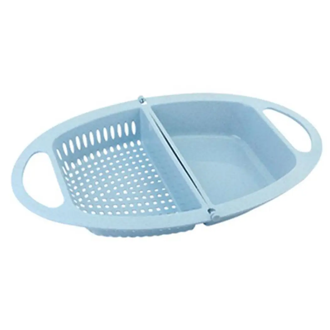 Прочная Складная домашняя кухонная корзина для слива Многофункциональная