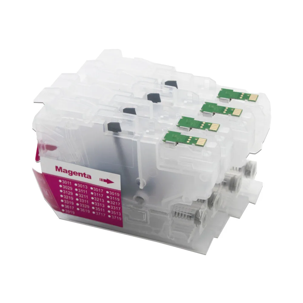 

Europe LC3219XL 3219XL Refillable Ink Cartridge with Chip for Brother MFC- J5330 J5335 J5730 J5930 J6530 J6930 J6935 Printer