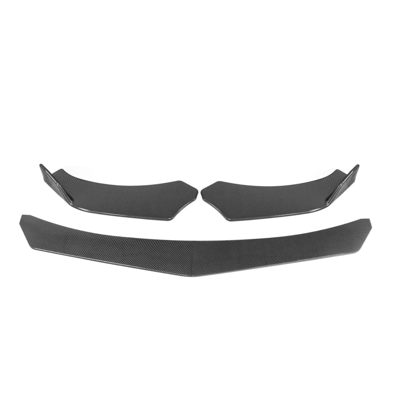 4 шт. Универсальный Автомобильный передний бампер комплект губ спойлер сплиттер