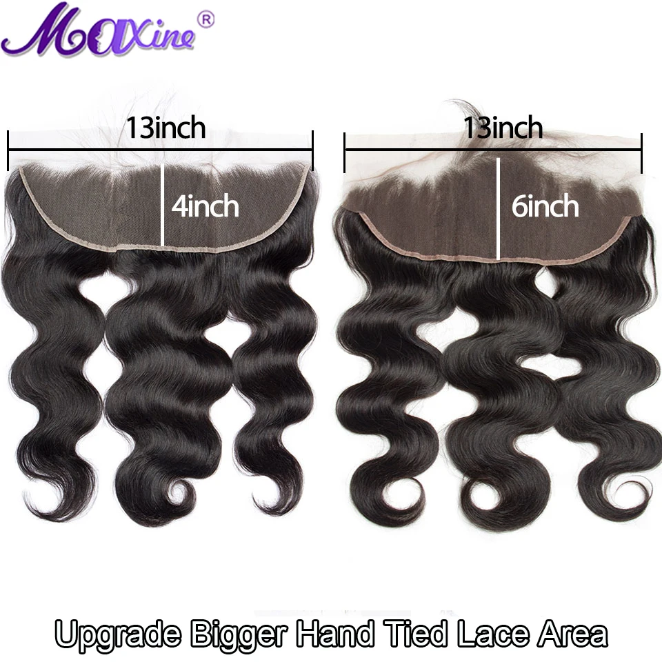 Фронтальной с пряди волнистые фронтальной человеческие волосы закрытием 13x6