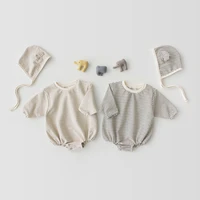 baby rompers spring and autumn long sleeve cotton striped bodysuits for kids clothing