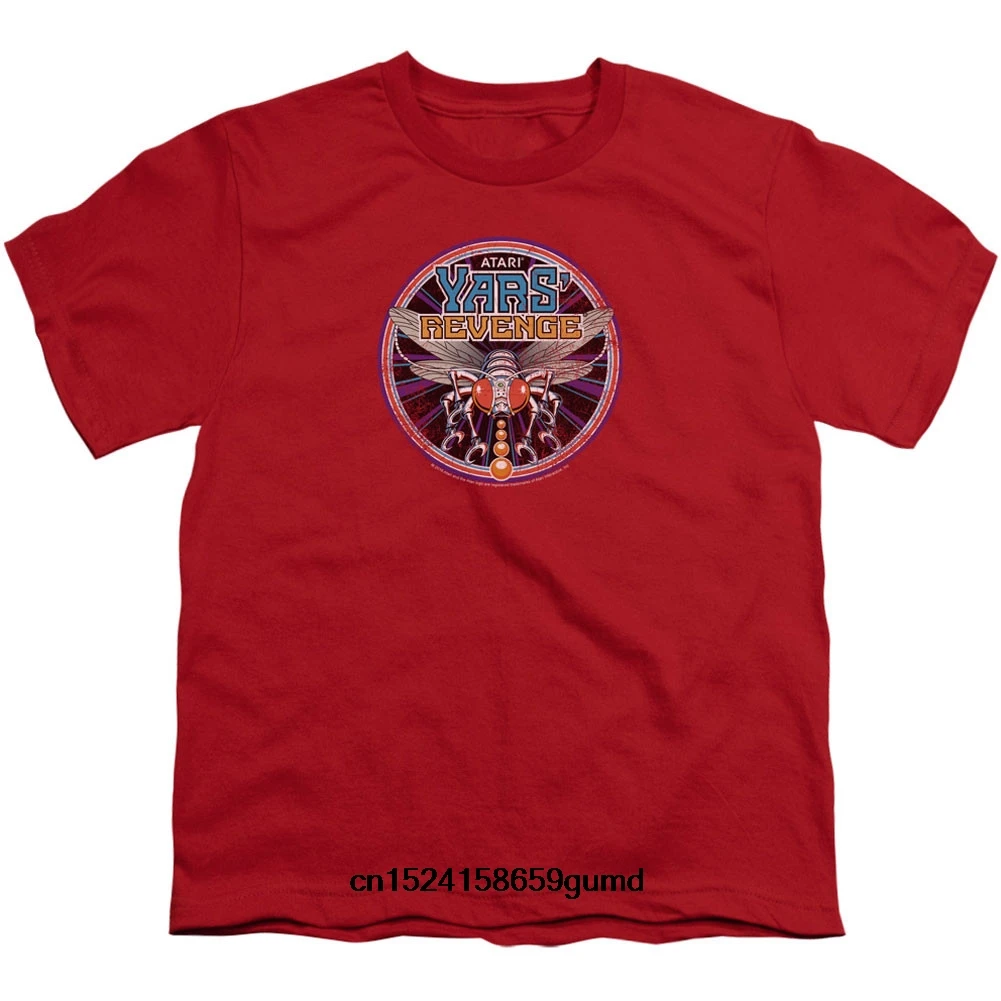 Забавная Мужская футболка женская Новинка Atari Yars Revenge Patch Youth t shirt|Мужские
