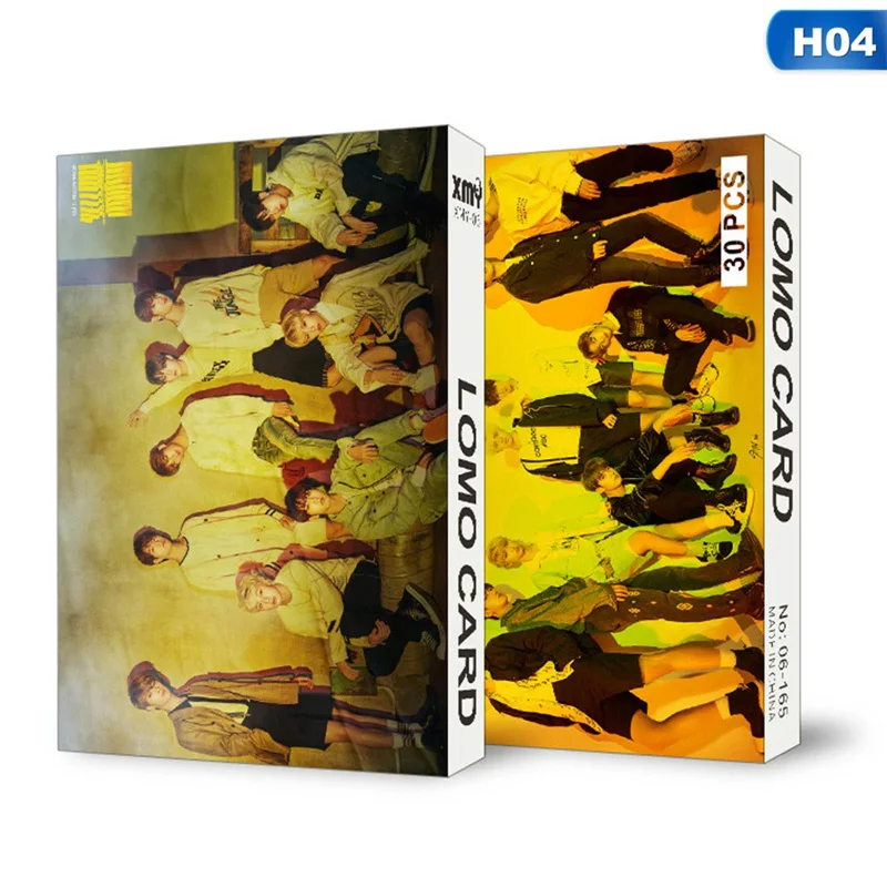 

30Pcs/Set Kpop STRAY KIDS NCT TWICE MONSTA X Lomo Card Album Poster HD Photocard For Fans Collection Gift
