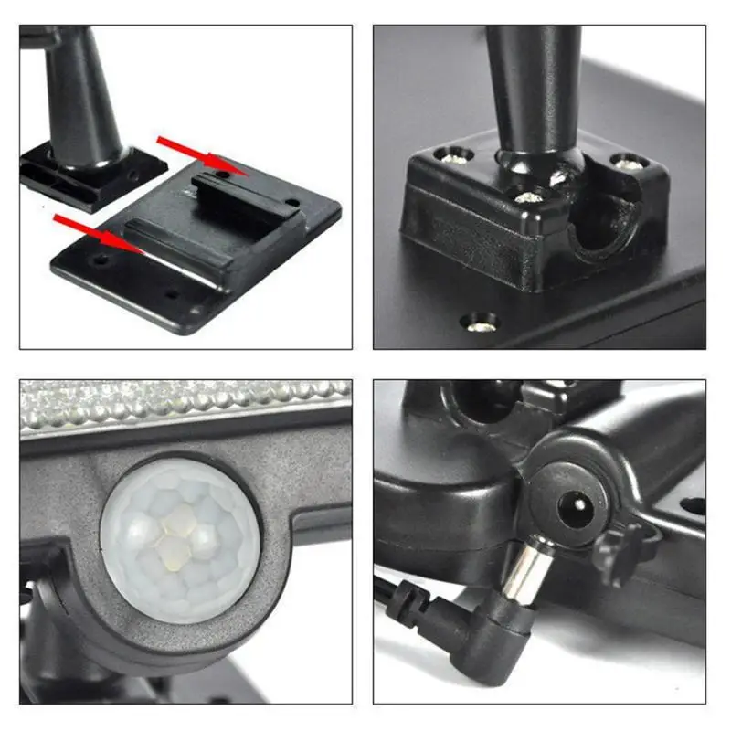 На открытом воздухе на стенная солнечна лампа Водонепроницаемый движения PIR