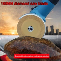 diamond grinding wheel angle grinder accessories abrasive disc brazed bowl angle grinder saw blade 100x16mm