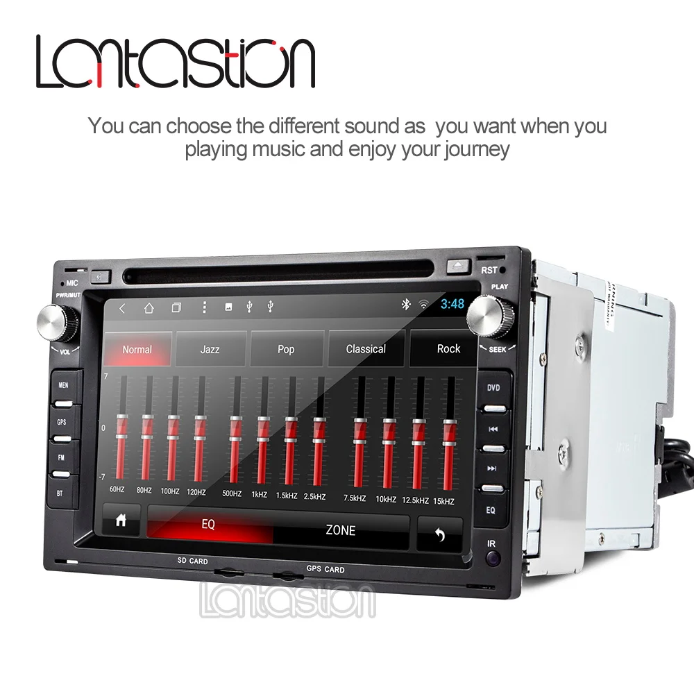 Lantastion Android 9 0 Автомобильный мультимедийный dvd-плеер 7 дюймов для Volkswagen Passat B5 MK5 Golf