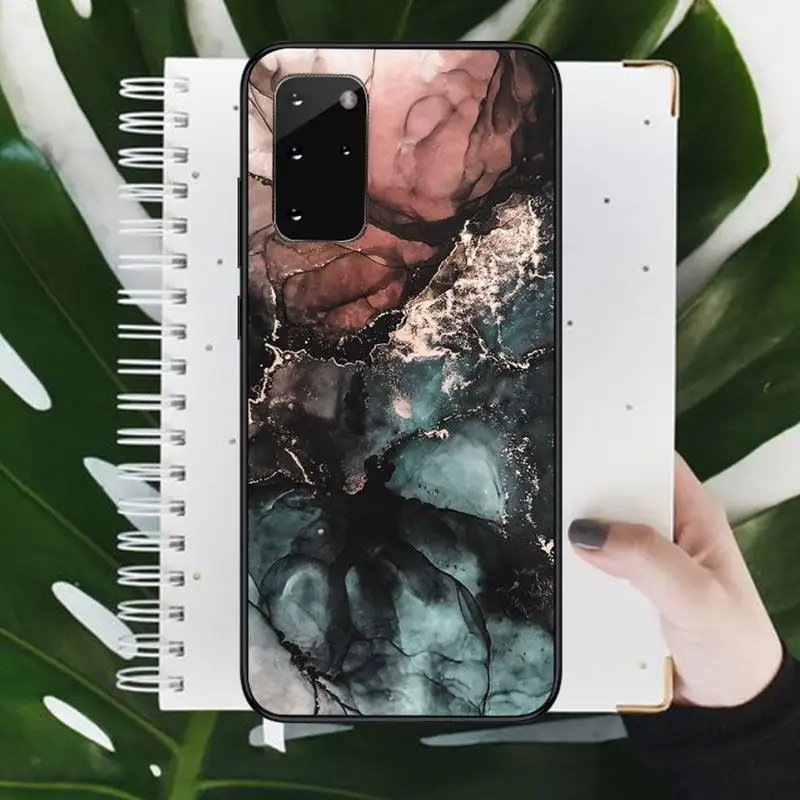 

Golden Marble texture pattern Phone Case For Samsung galaxy S 9 10 20 A 10 21 30 31 40 50 51 71 s note 20 j 4 2018 plus